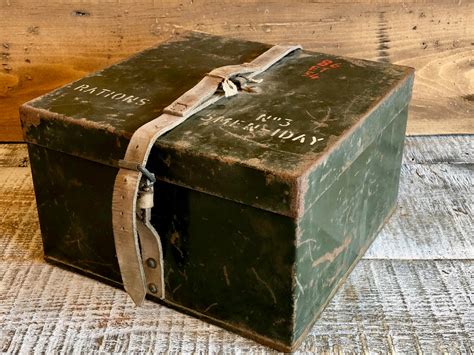 vintage military metal box|military waterproof storage boxes.